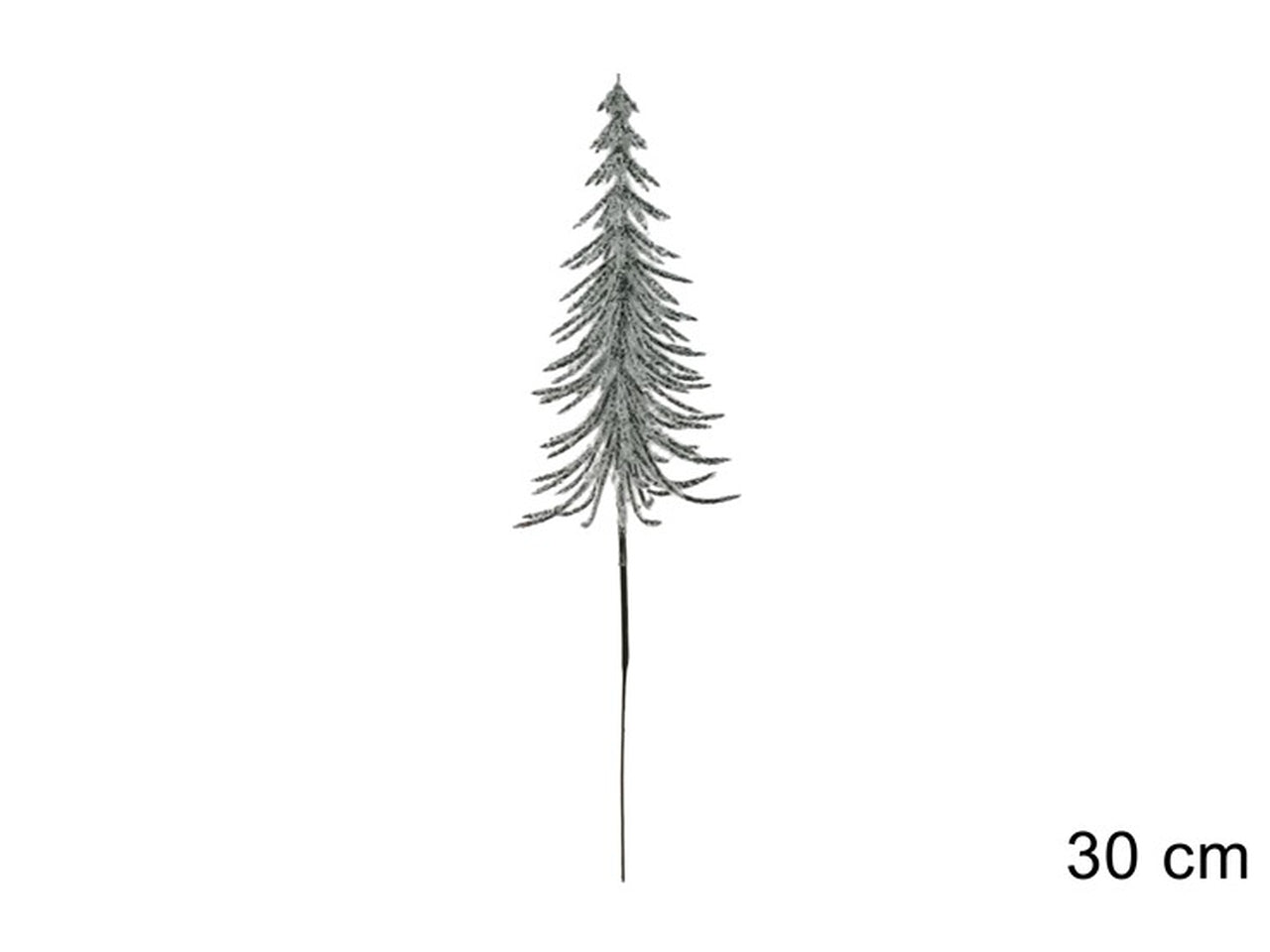 Ramo albero 30cm innevato