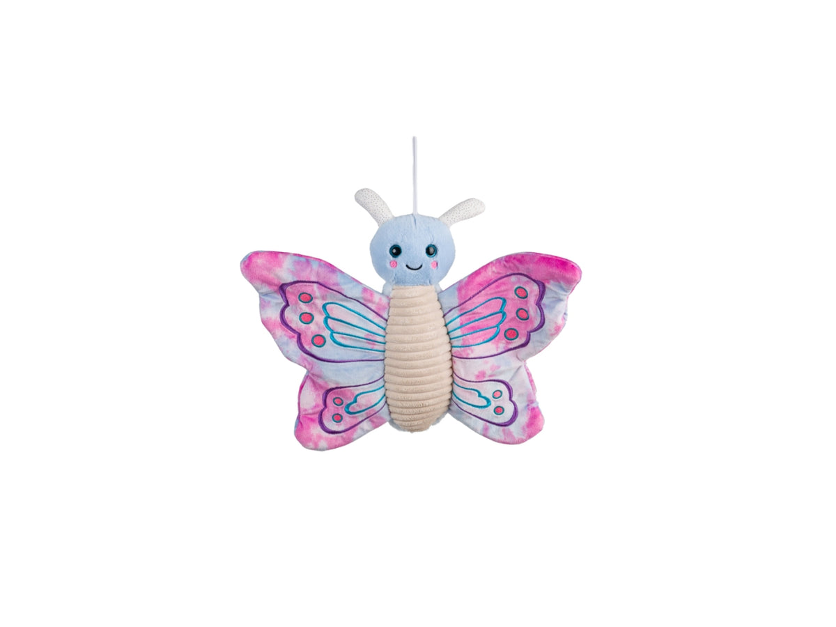 Peluche Farfalla 40cm in 2 colori assortiti