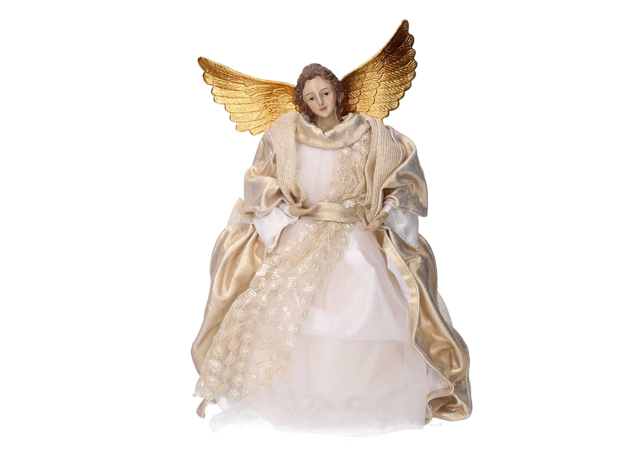 Angelo 24cm in tessuto crema