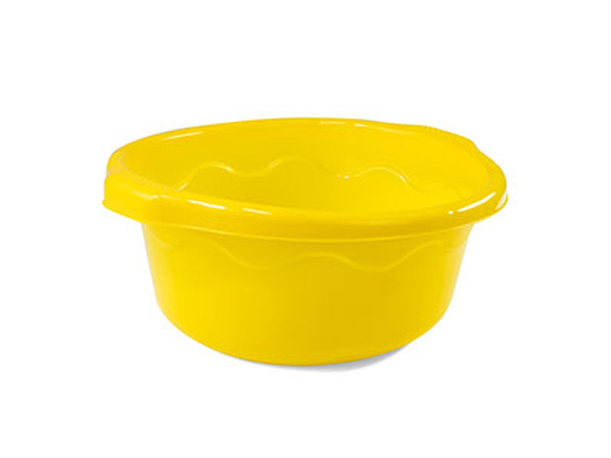 Bacinella vulcano tonda d.40 giallo