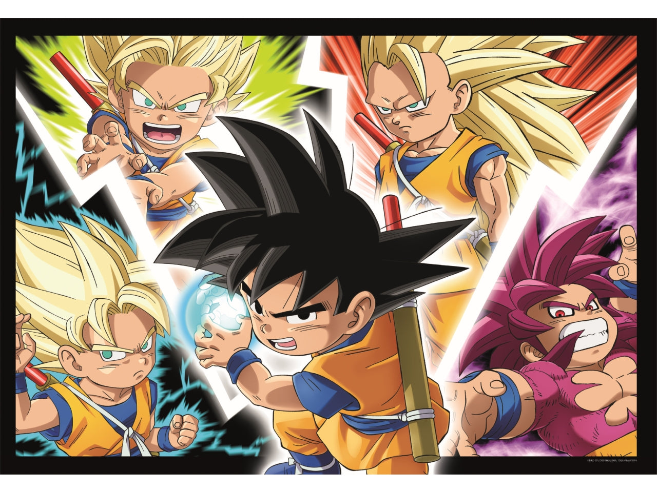 Puzzle da 104 pezzi  Super Dragon ball daim2