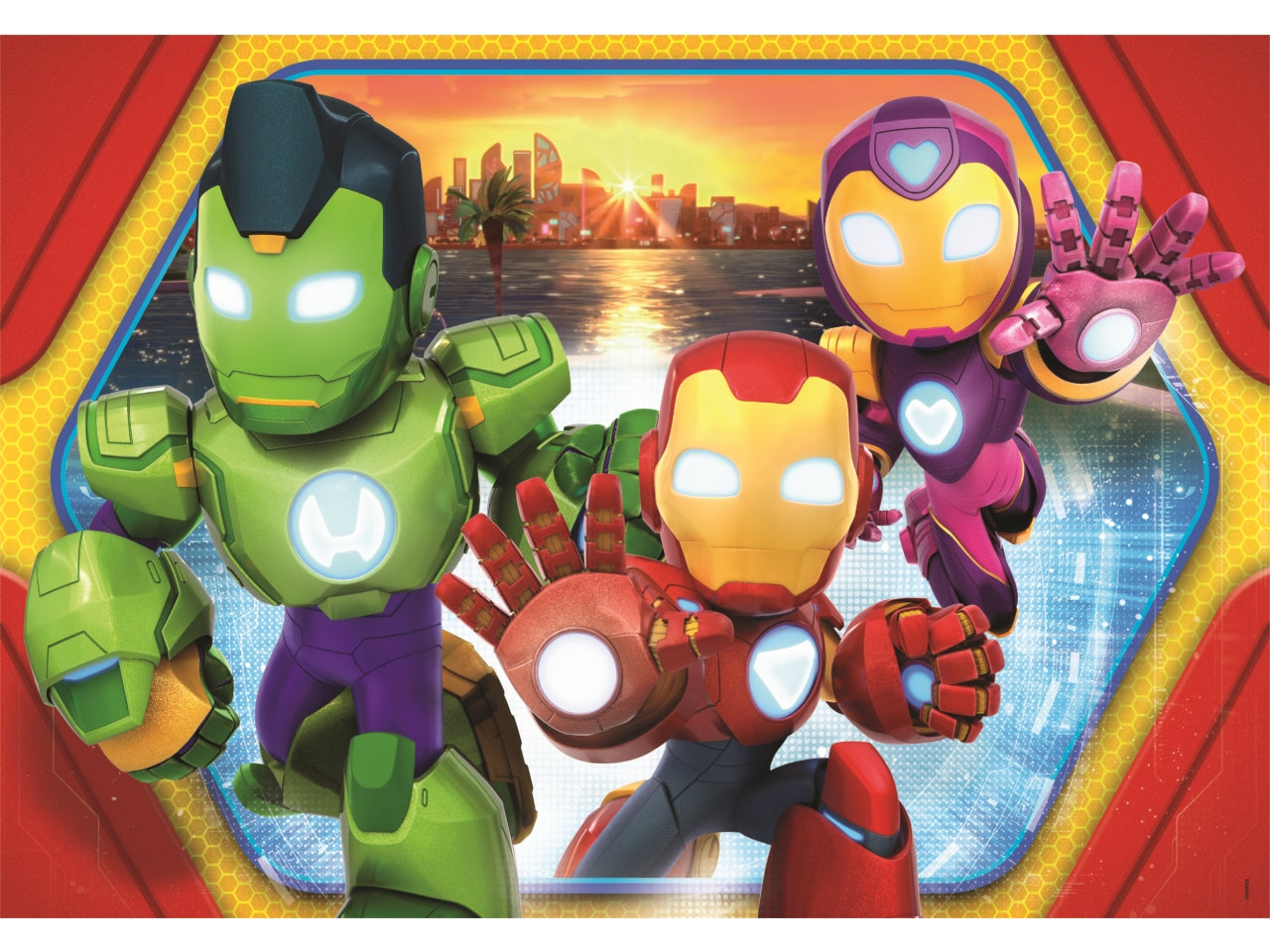 Puzzle da 24 pezzi  maxi IIronman Ahaf  2025