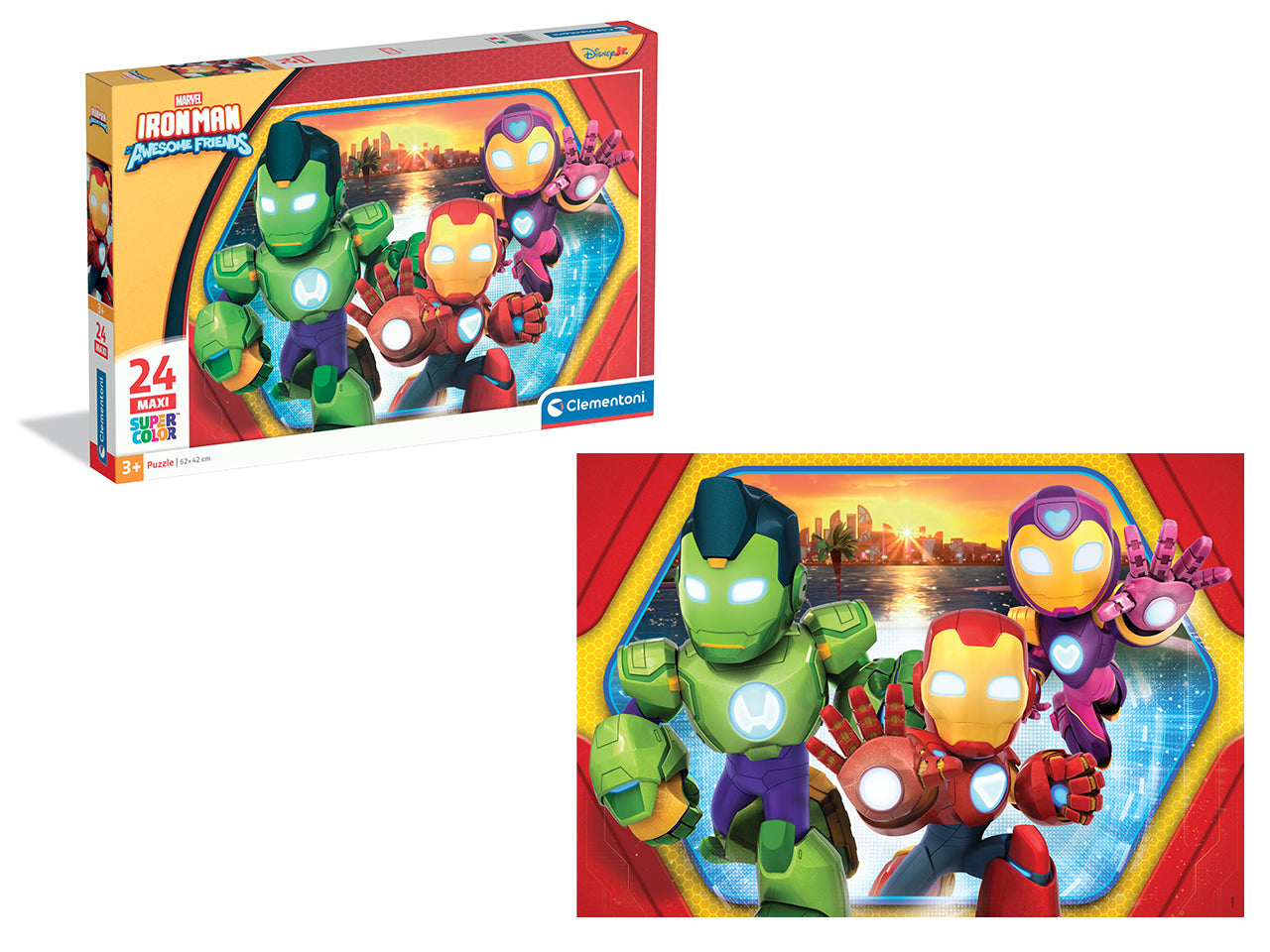 Puzzle da 24 pezzi  maxi IIronman Ahaf  2025