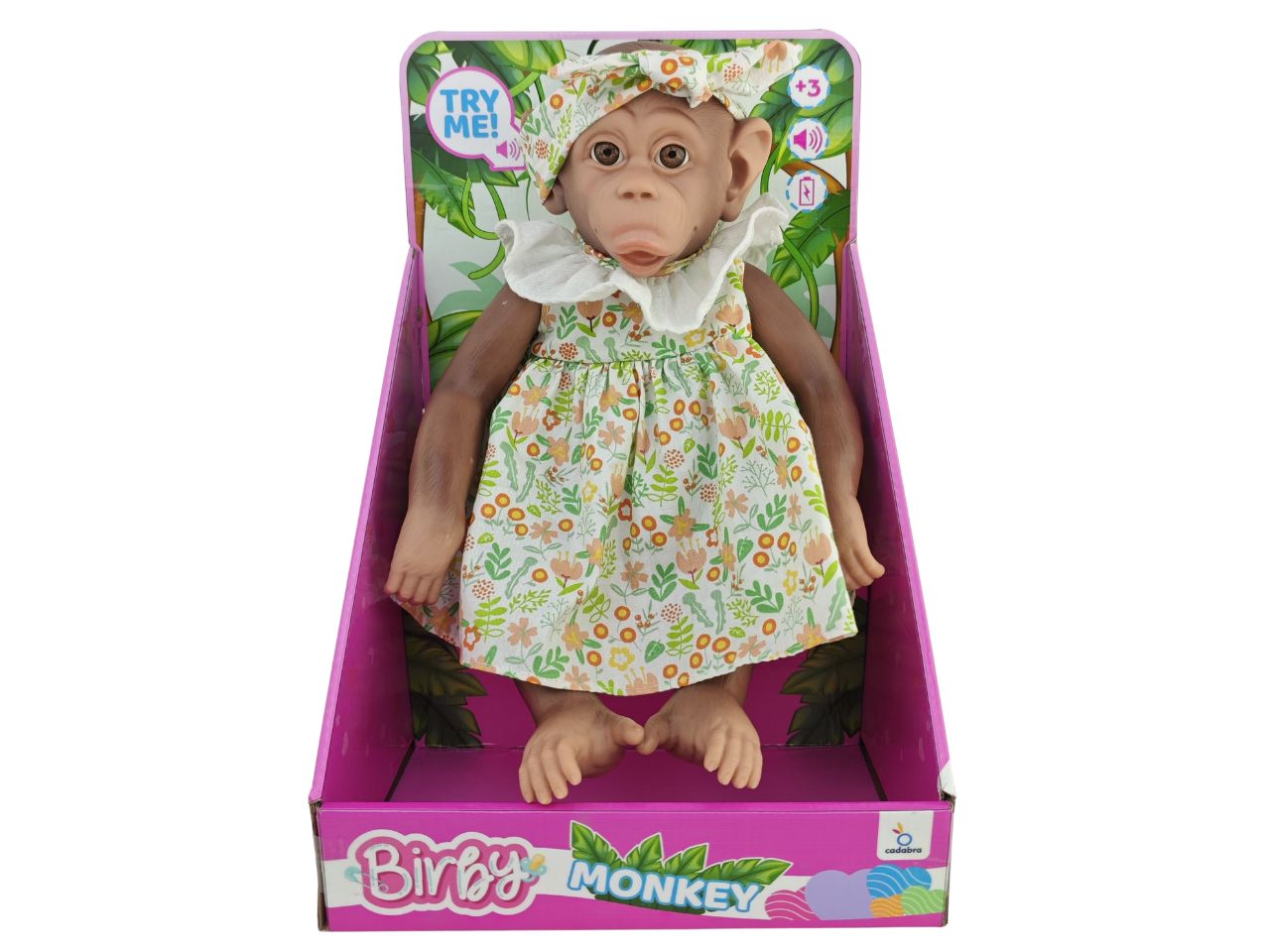 Monkey in vinile 4 modelli assortiti