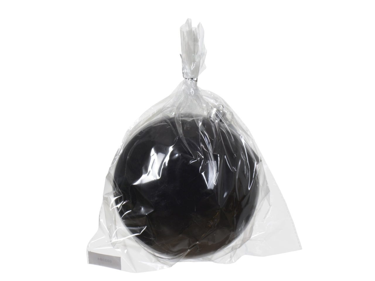 Palla 14cm nero lucido