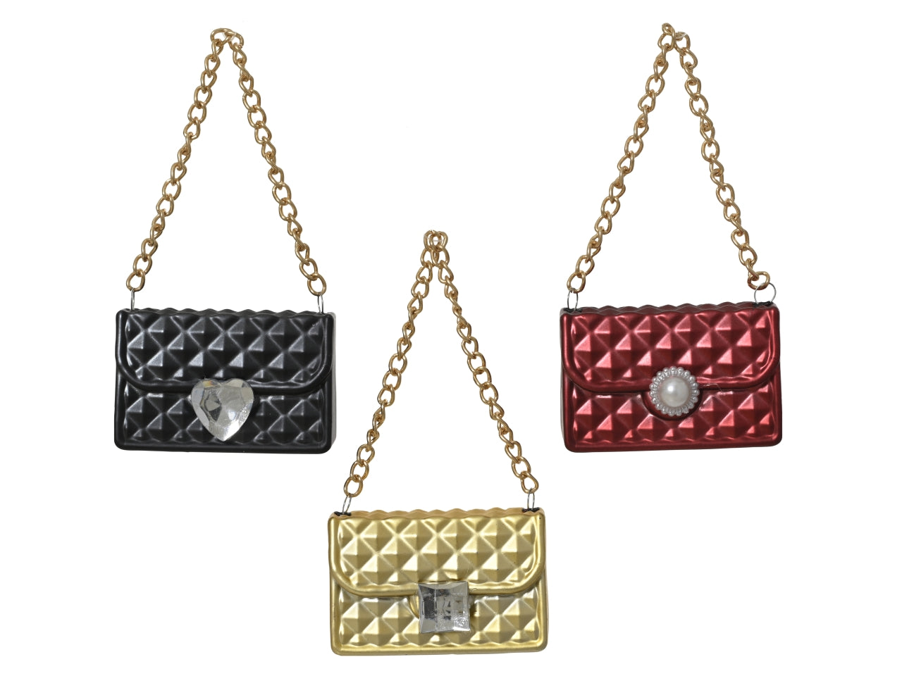 Appendino borsetta 6,8xh.4,3cm colori assortiti