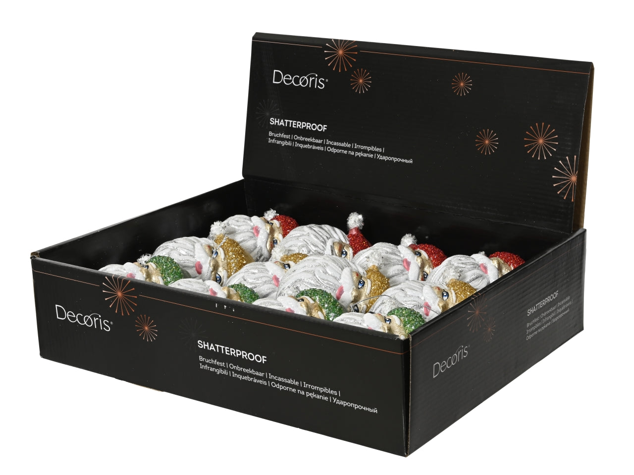 Appendino babbo natale 12cm colori assortiti