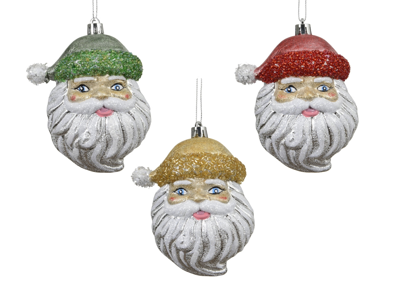 Appendino babbo natale 12cm colori assortiti