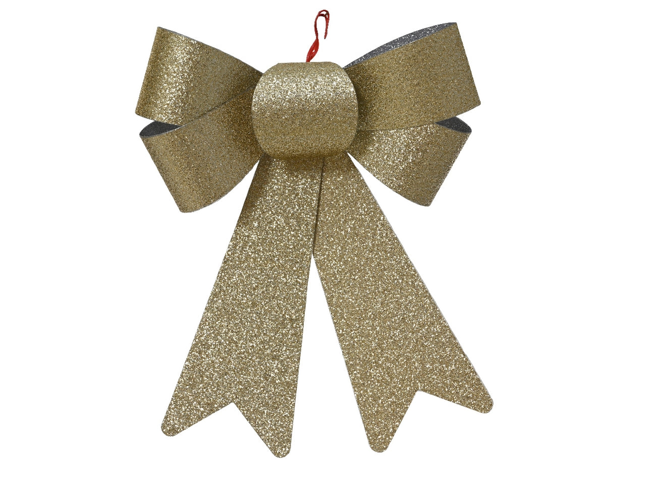 Fiocco 15x17cm in cartella da 2 pezzi oro