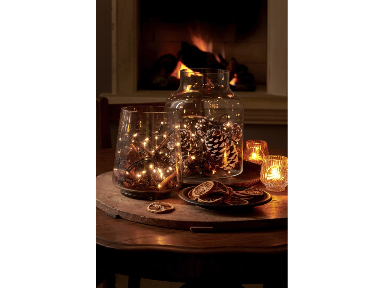 Catena luci con filo metallo nero 960led bianco caldo 8 funzioni 12mt per uso interno/esterno