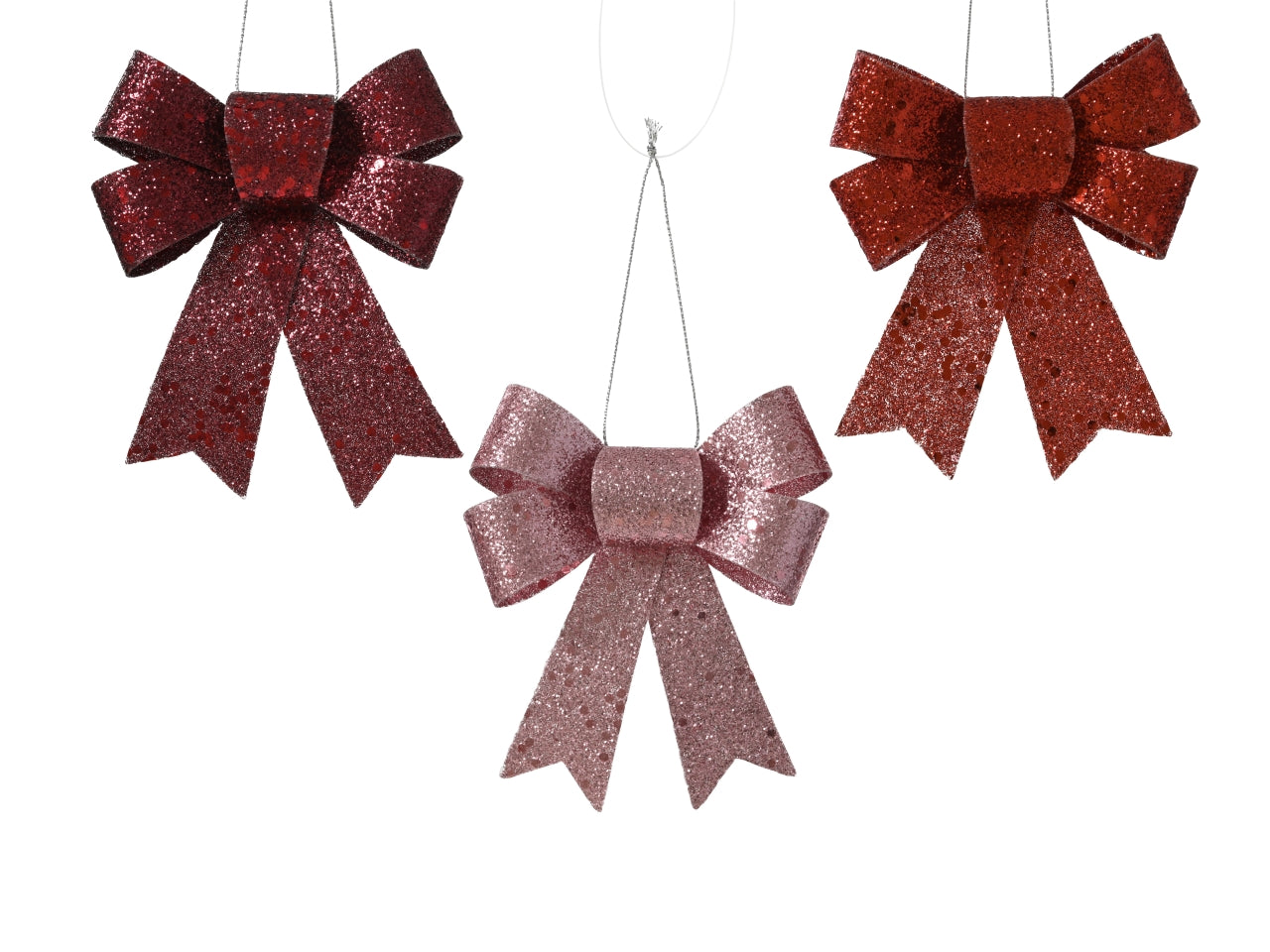 Fiocco 10,5xh.2,5 glitter colori assortiti