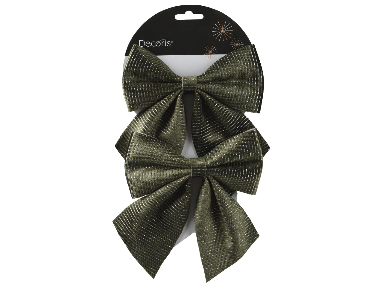 Fiocchi verde blister 2pezzi