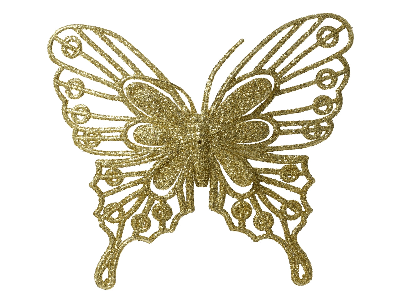 Farfalla 2pz con clip oro