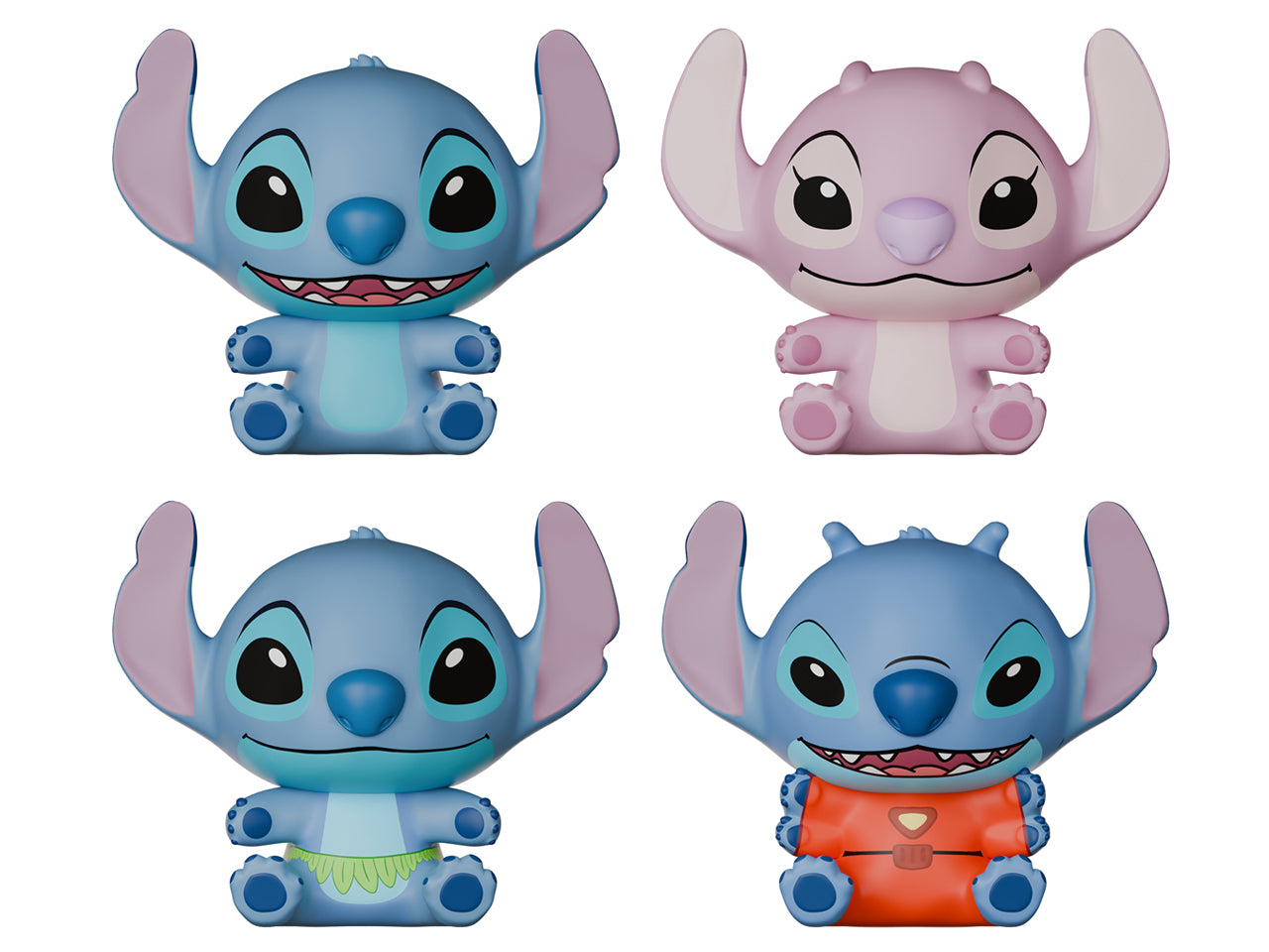 Squishy friends stitch in 4 modelli assortiti