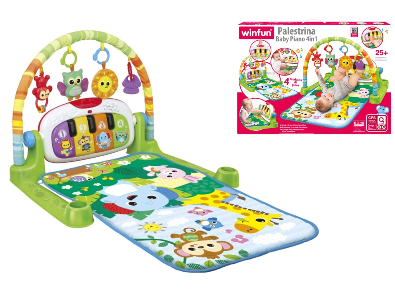 Palestrina Baby Piano 4in1