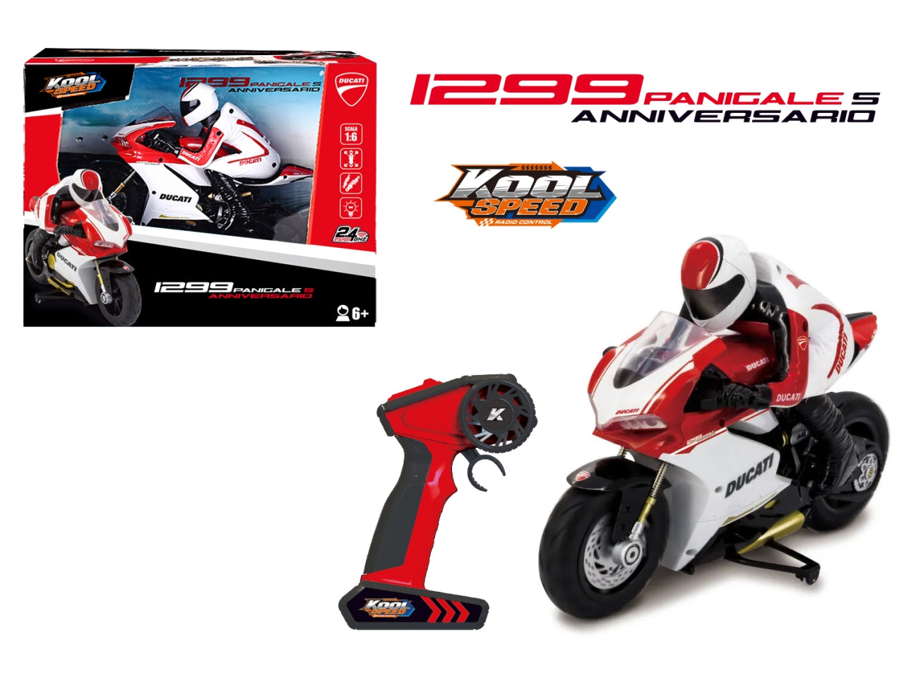 Ducati 1299 Panigale S Anniversario Radiocomandato 1:6