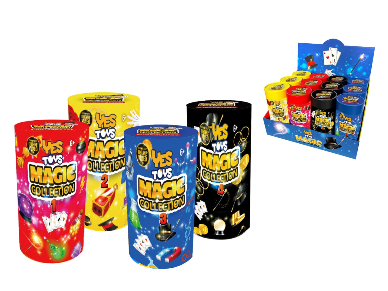 Magic Collection Tubo 50 trucchi in 4 assortimenti