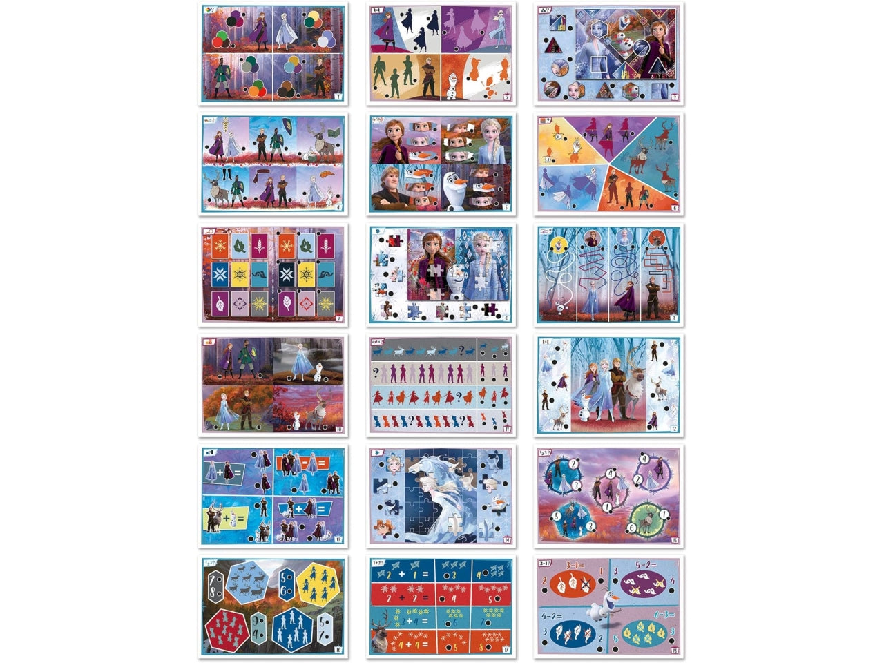 Sapientino travel quiz frozen