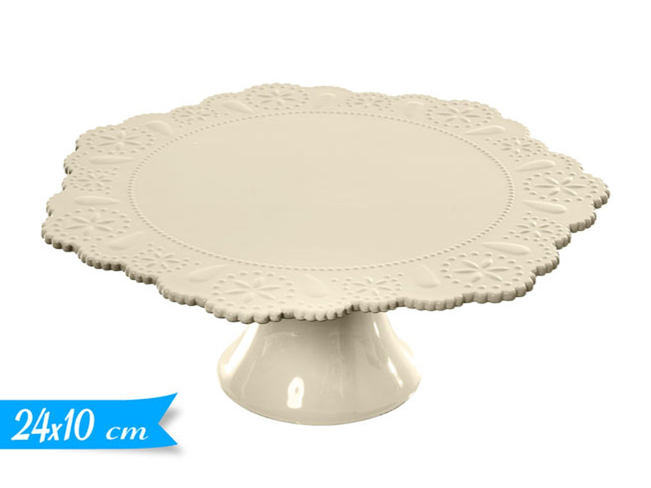 Alzatina piccola avorio