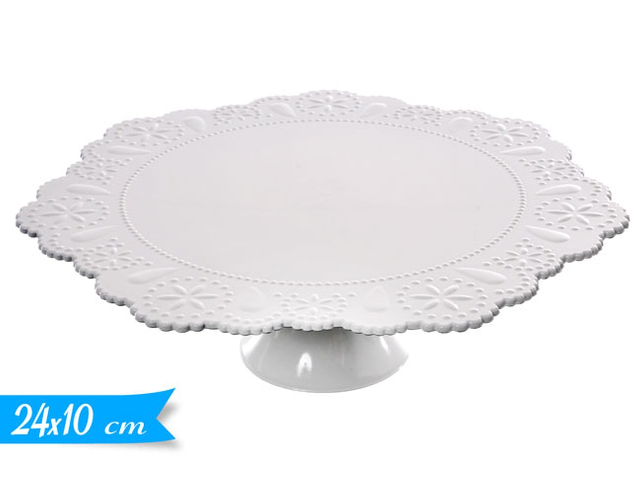 Alzatina piccola bianca