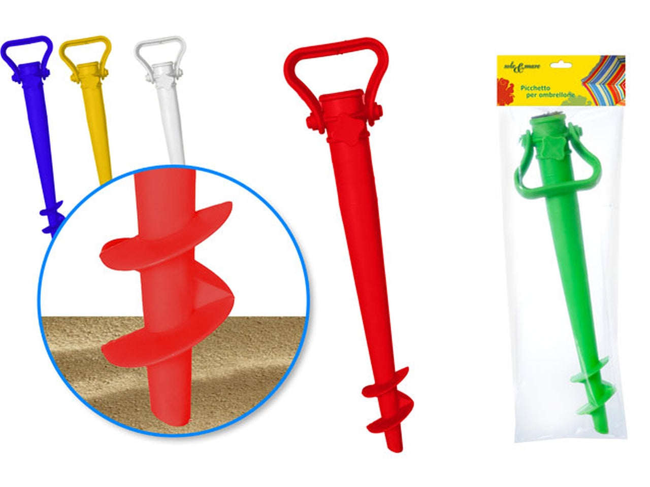 Picchetto ombrellone 44cm