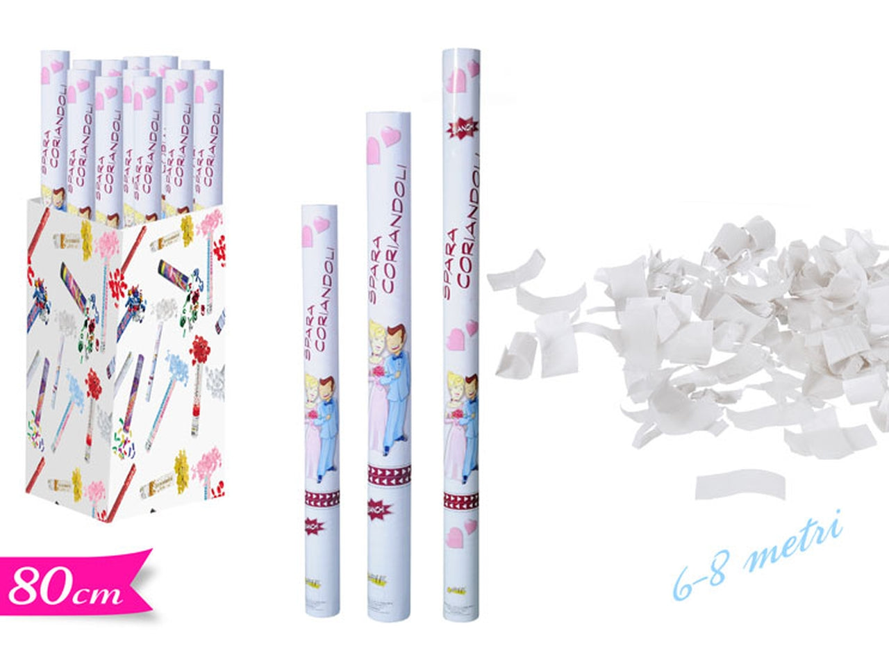 Tubo spara corian. bianchi 80cm in 747325