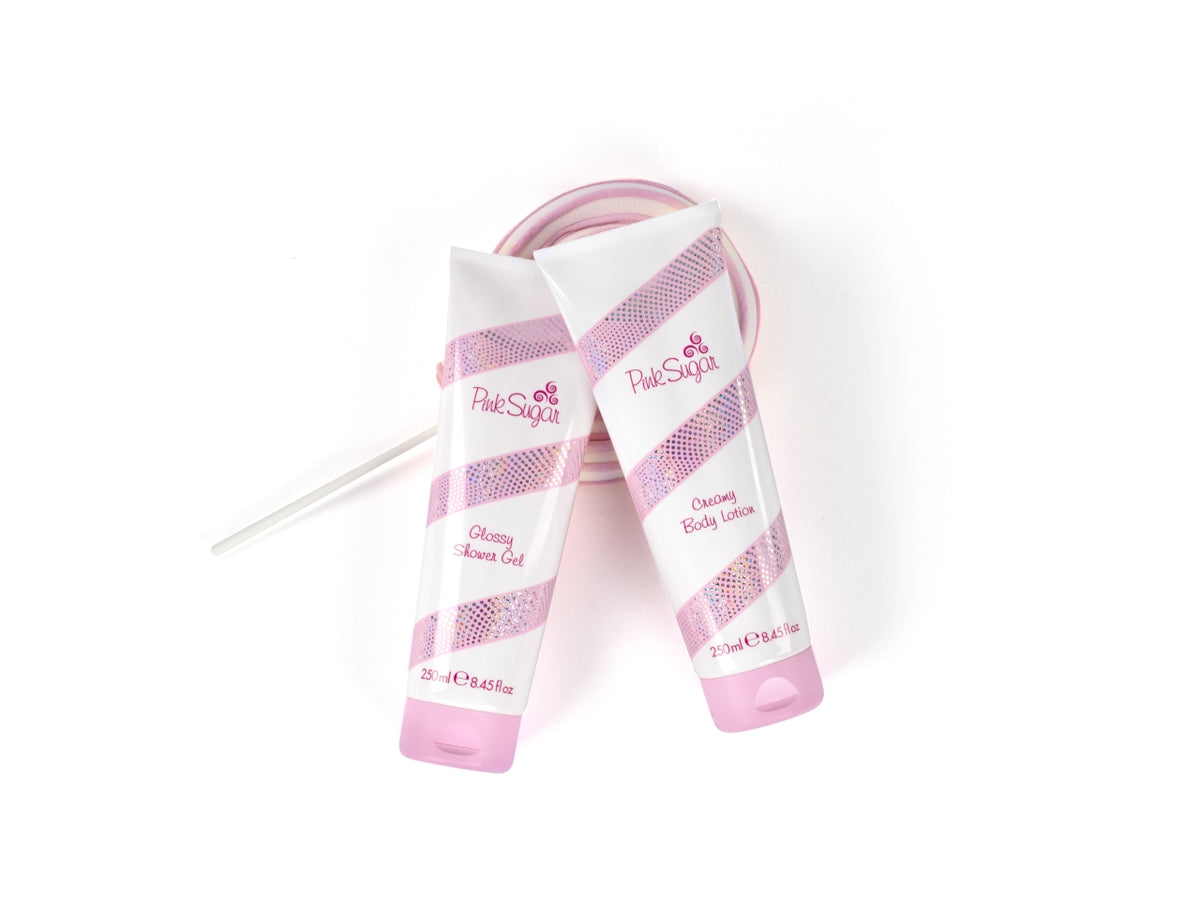 Pink sugar glossy shower gel 250ml