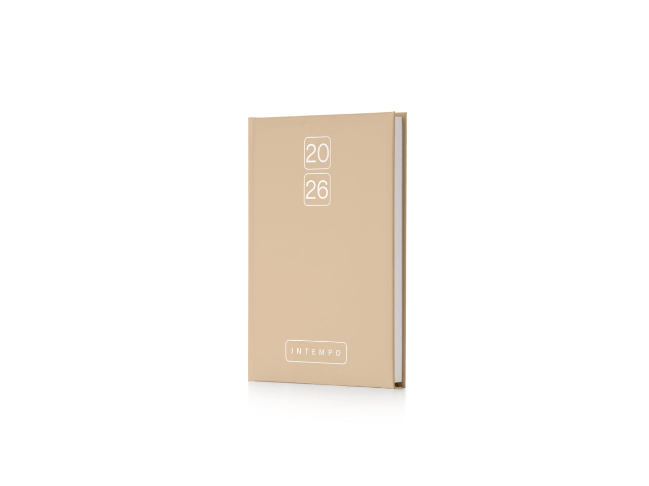 Agenda bravo 2026 giornaliera 15x21cm beige