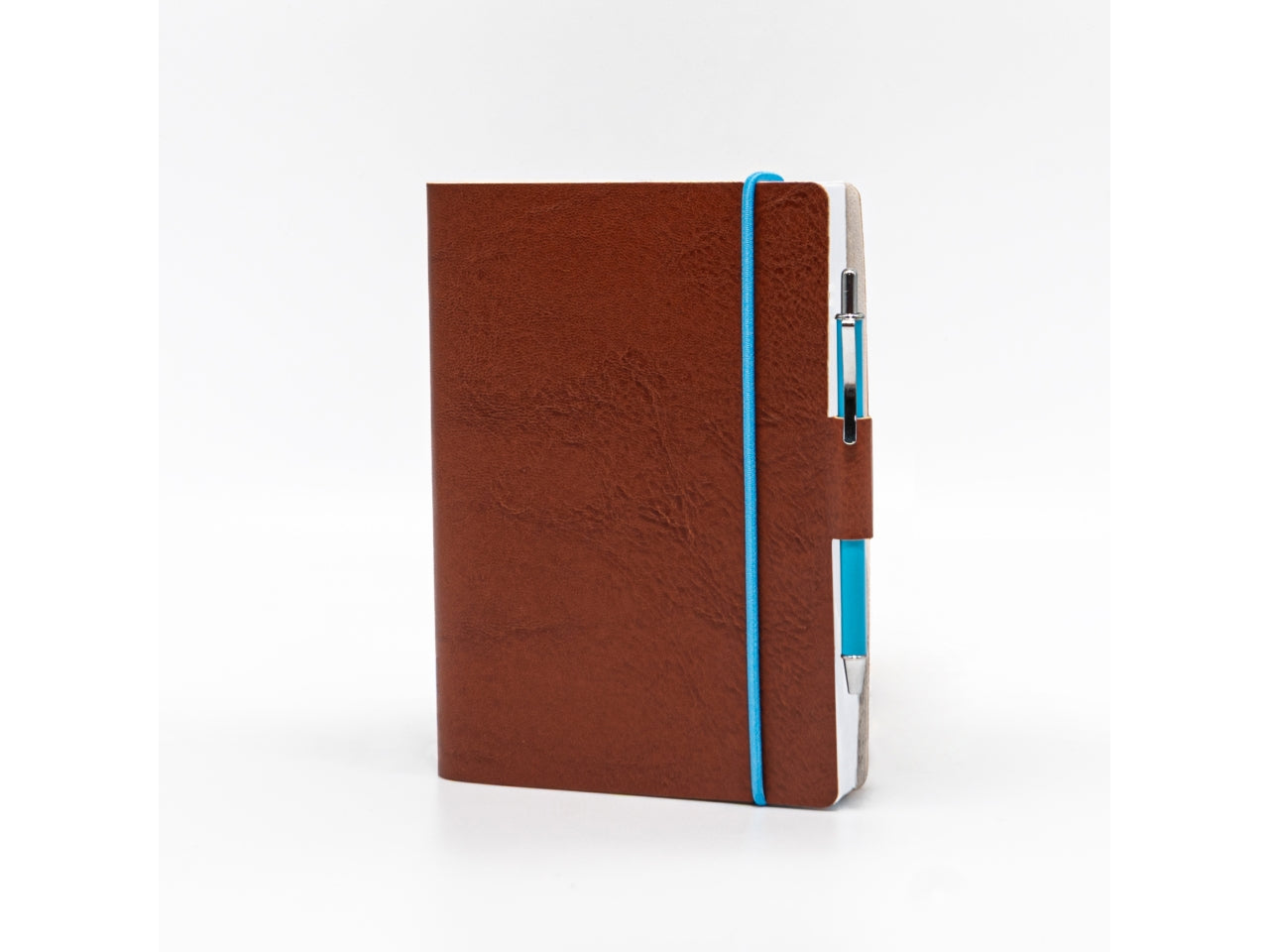 Agenda blueband 2026 12x17cm con elastico in similpelle beige $