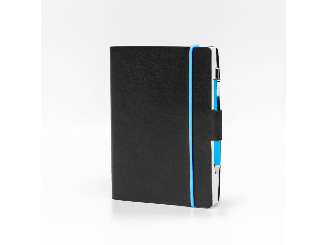 Agenda blueband 2026 12x17cm con elastico in similpelle nero $