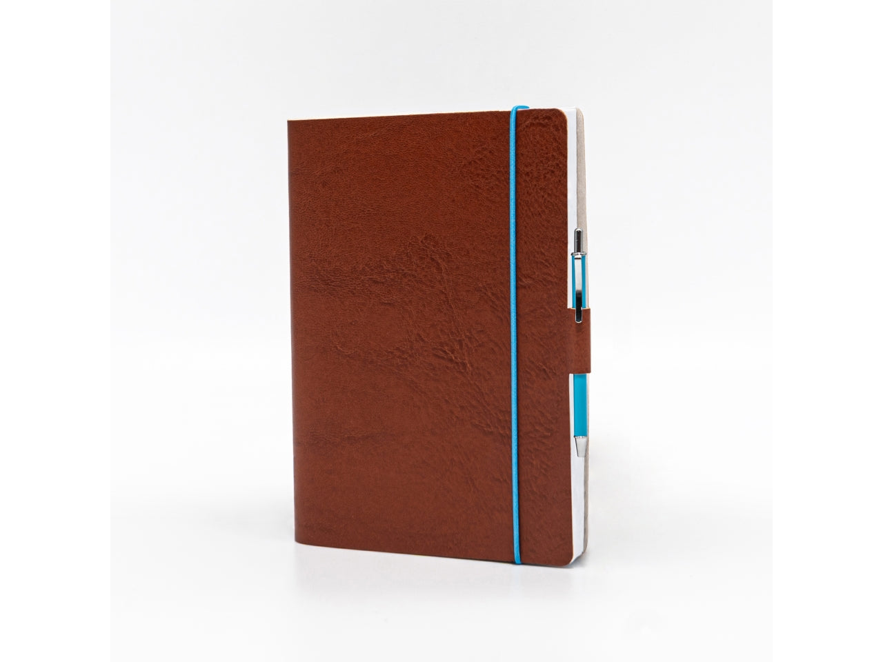 Agenda blueband 2026 15x21cm con elastico in similpelle beige