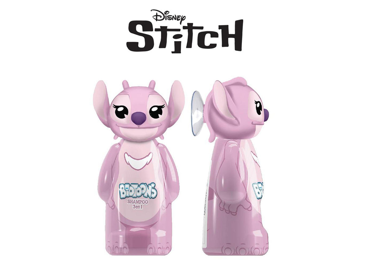 Angel flacone 3D bagno doccia per bimbi con formula 3in1 combina shampoo, balsamo e gel doccia.