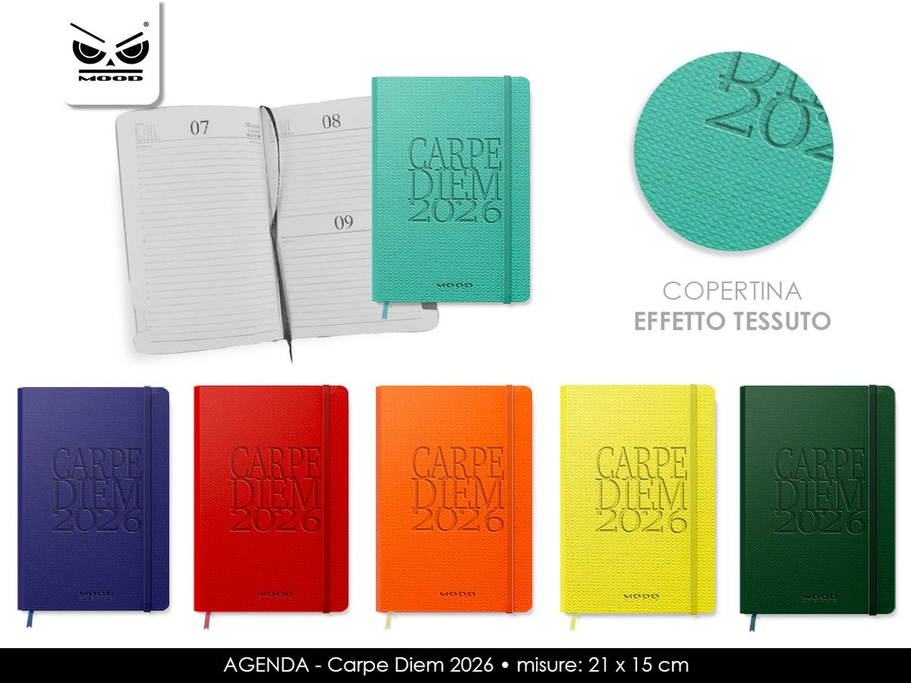 AGENDA CARPE DIEM 2026 MIS. XL CB065 CB065