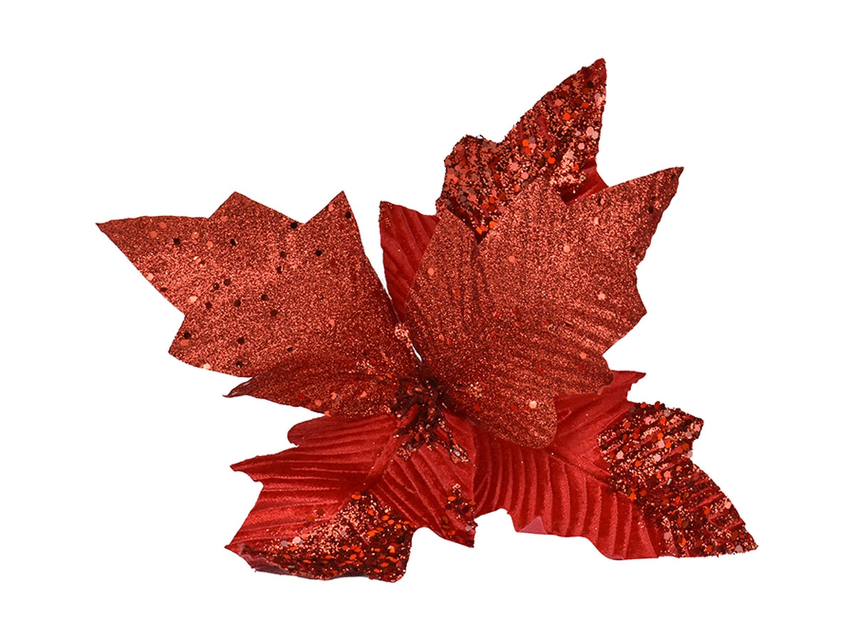 Pick fiore con 5 petali rossi