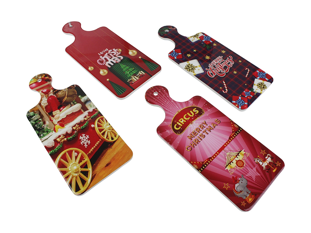 Sottopentola tagliere in ceramica 12x29cm in 4 fantasie assortite