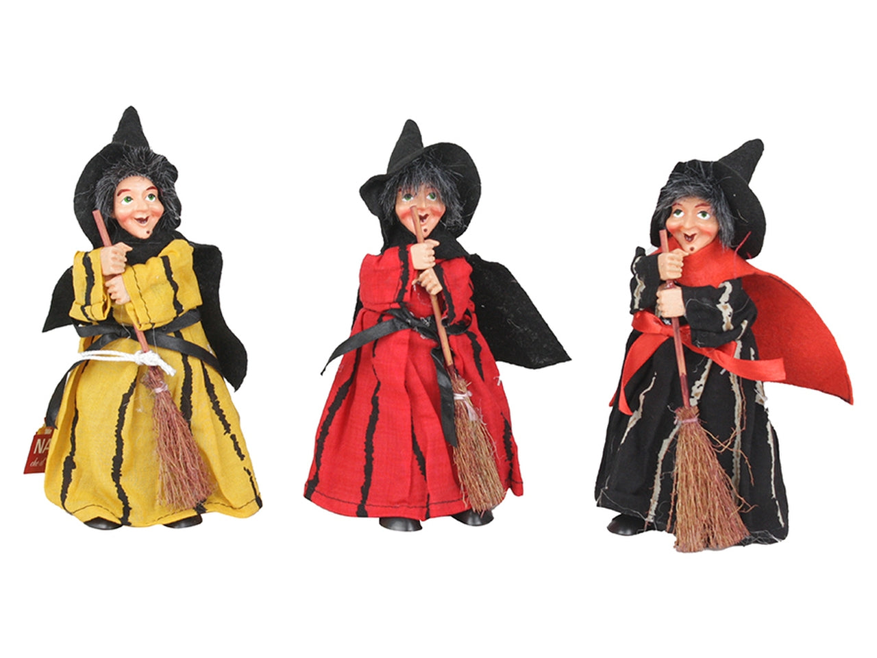 Befana portacaramelle 16cm assortite