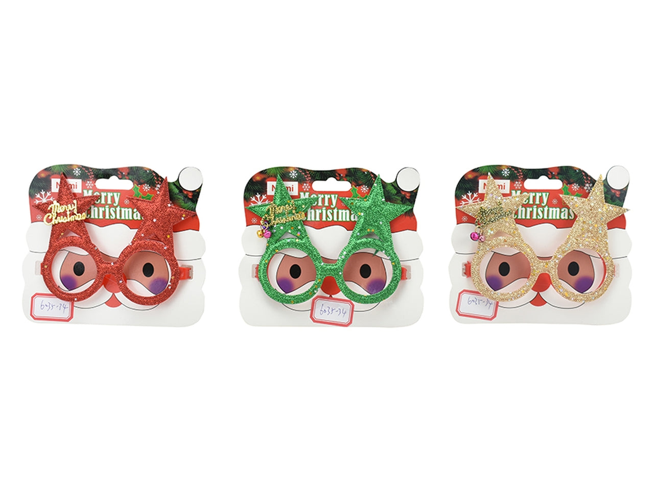 Occhiali hoho 20x15cm in 3 colori assortiti