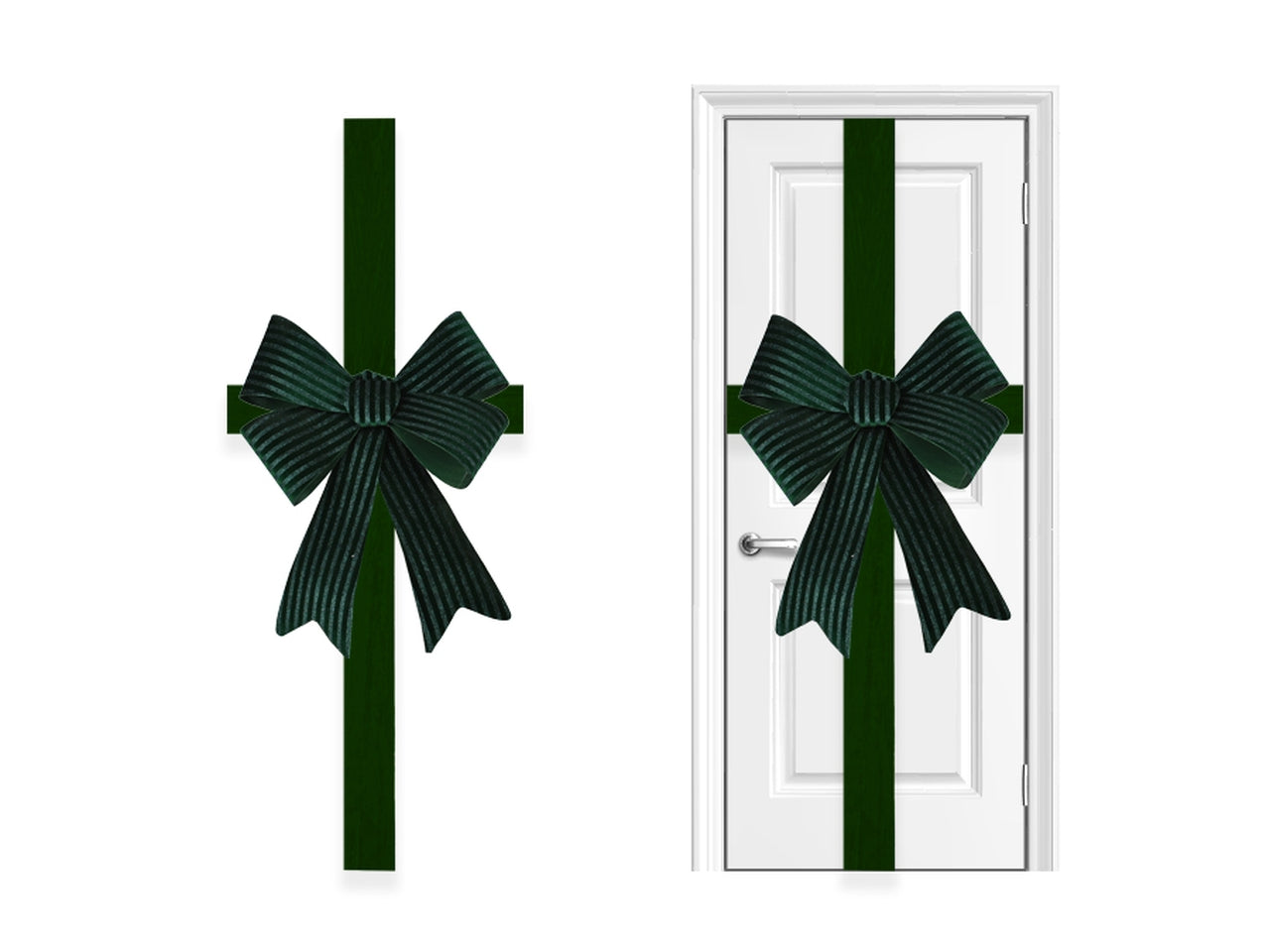 Fiocco dietroporta 45x60cm verde