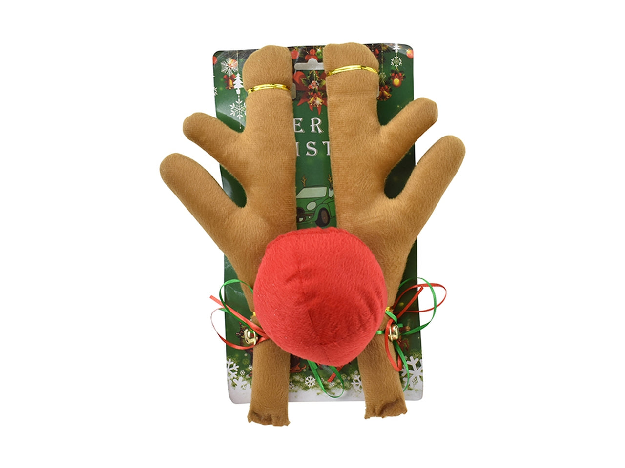 Decorazione per auto palchi renna 40cm