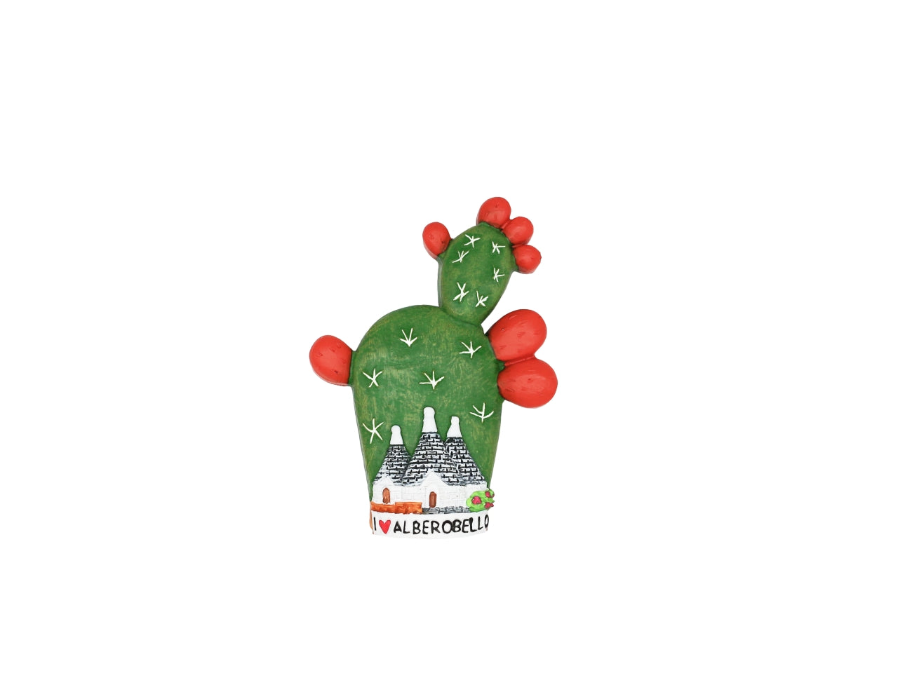 Magnete trulli con pala fico d`india