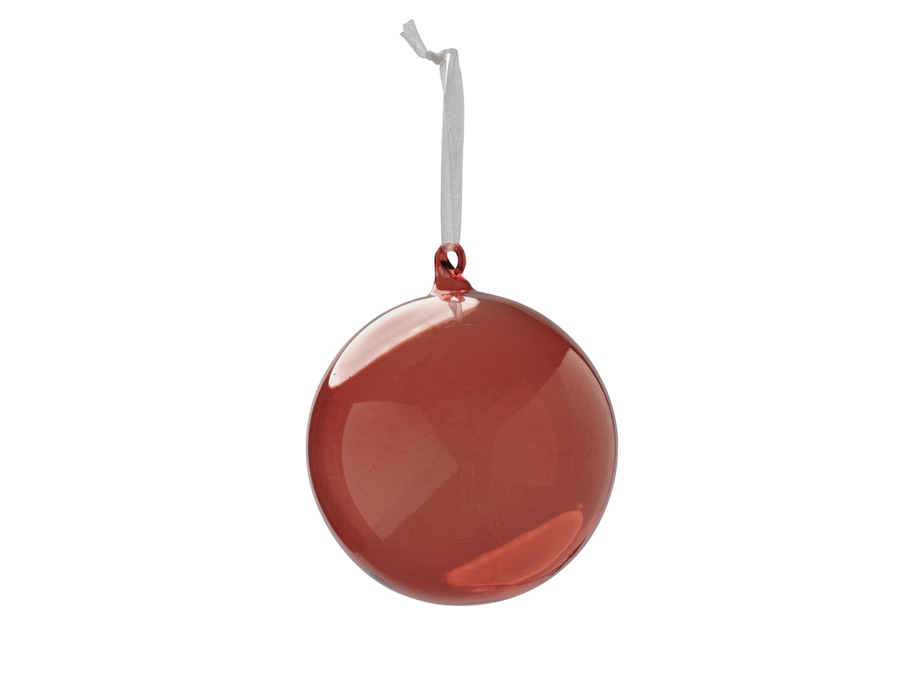 Pallina di natale d.12cm 253 rosso