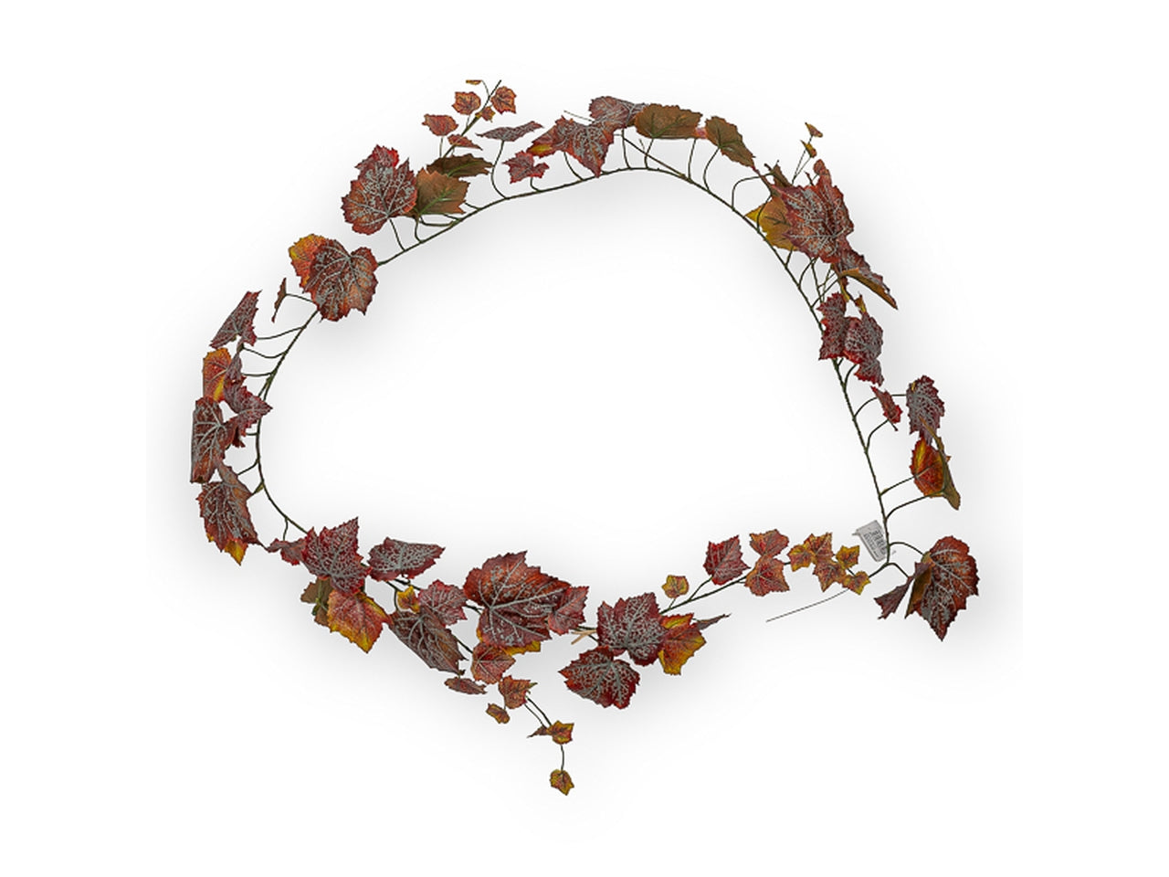 Ghirlanda foglie vite 180cm 017 frost. borgogna07cf-92
