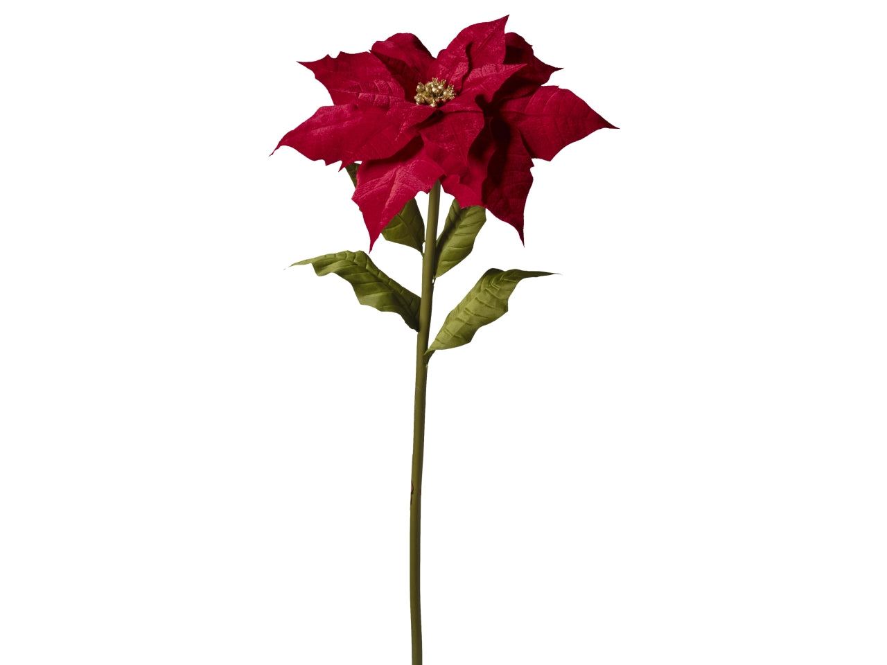 Ramo stella natale 55x55x135cm 253 rosso