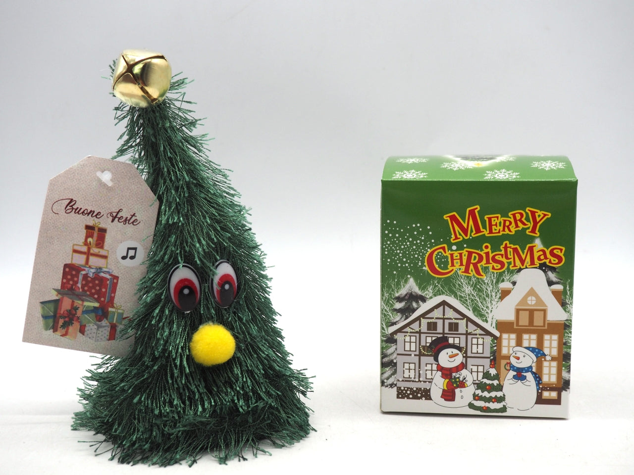 Alberello 15cm con musica e movimento