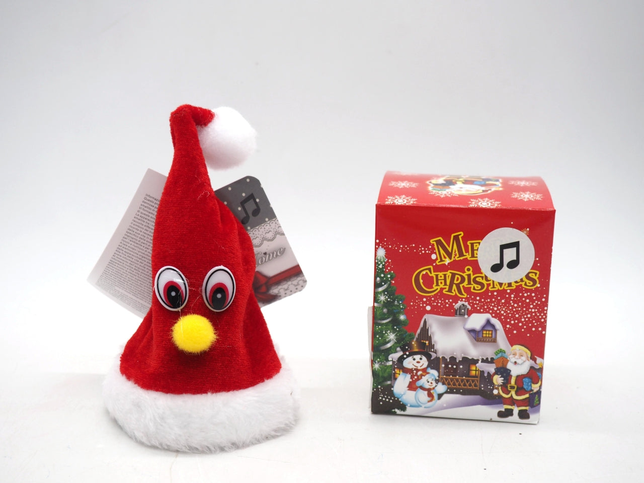 Cappellino 15cm con musica e movimento