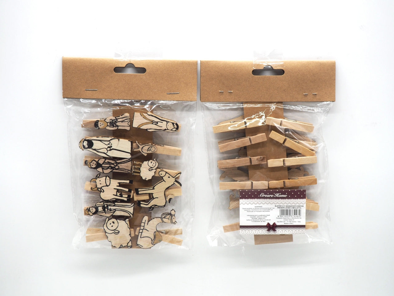 Mollettine con nativita' 11 pezzi