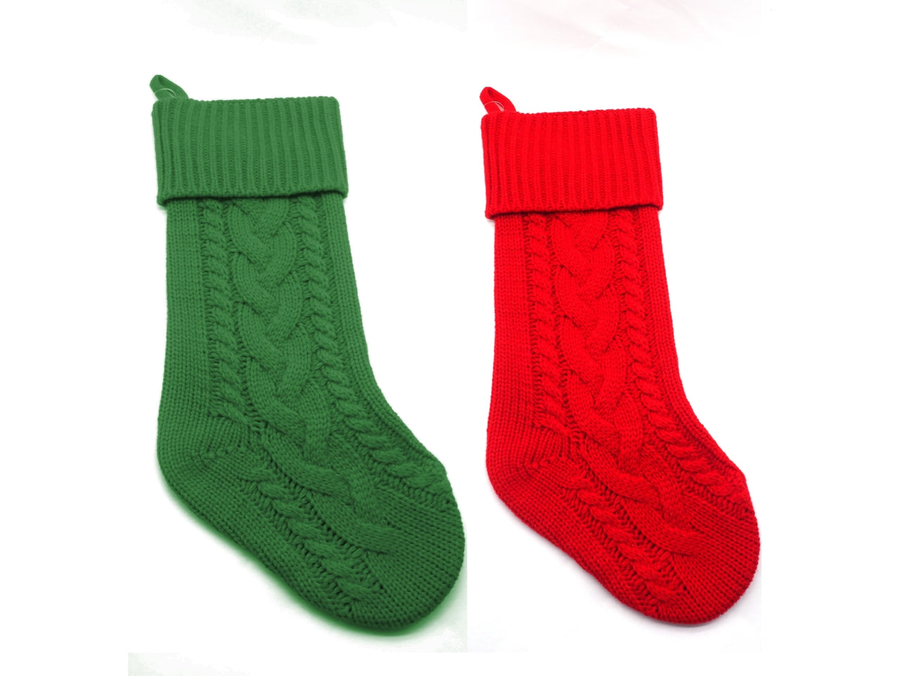 Calza natale 50cm in tricot assortiti