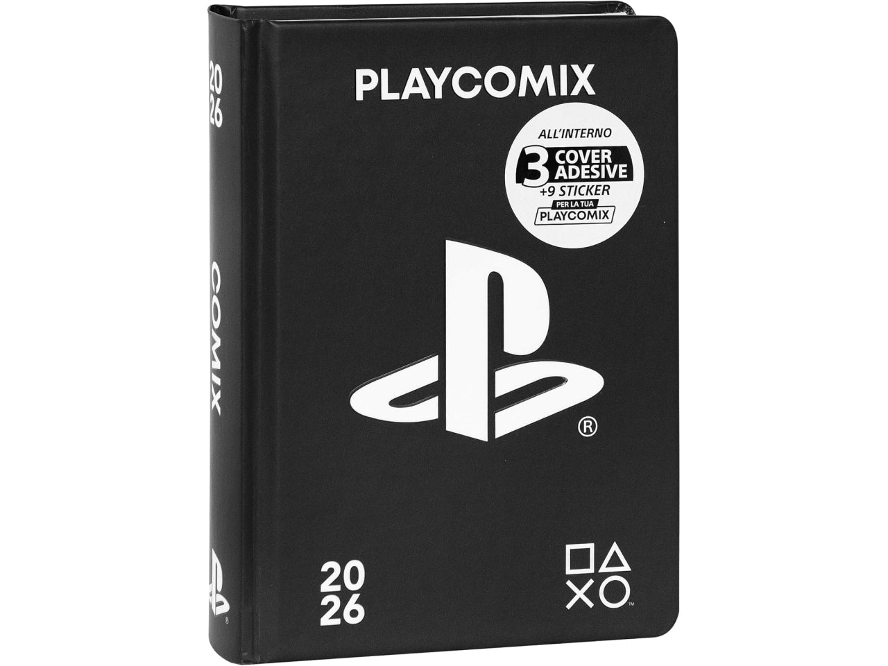 Agenda playcomix datato anno 2025-2026 16 mesi medium