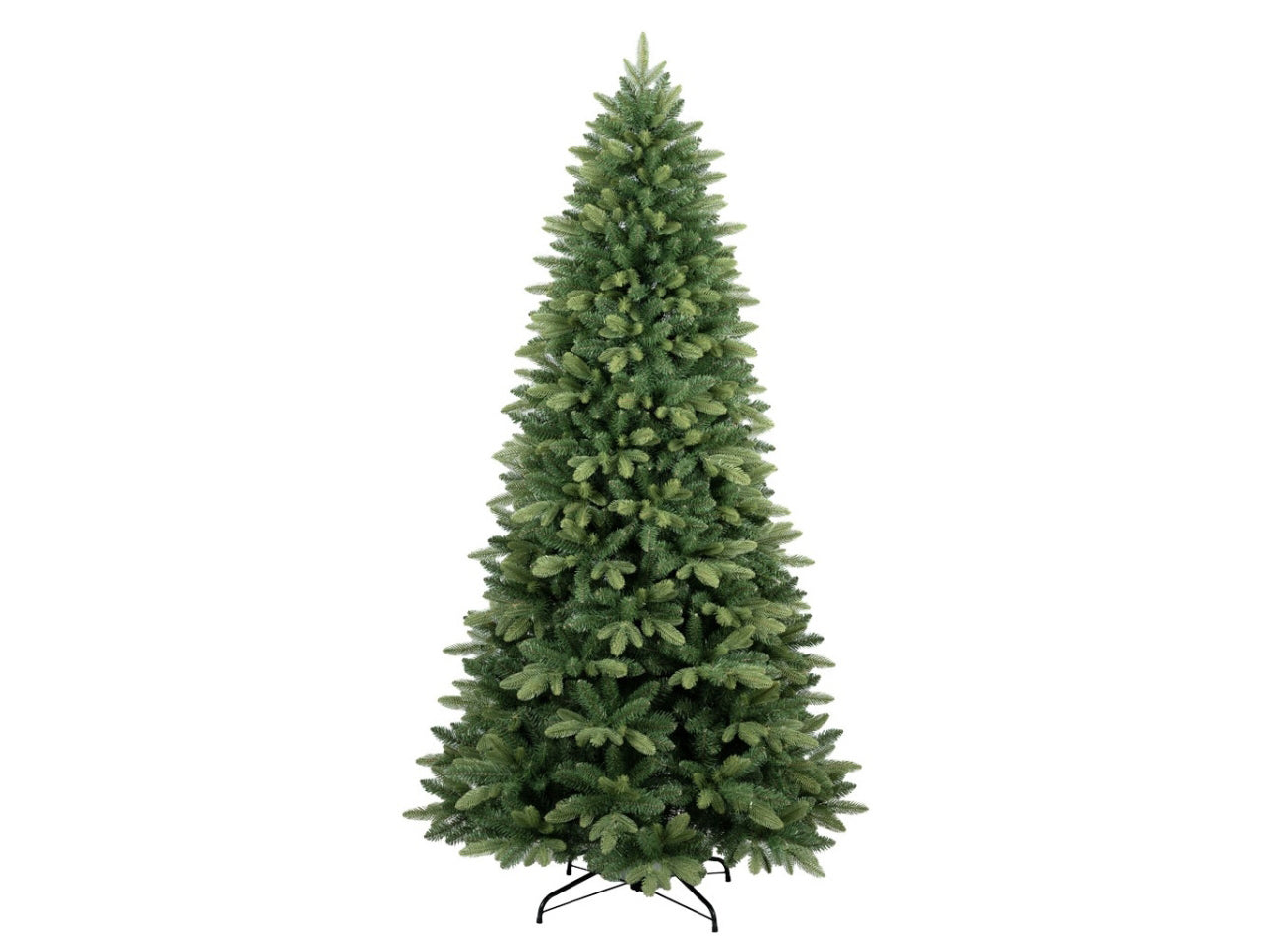 Albero utah 210cm 1257rami diametro 104cm pe+pvc montaggio ad ombrello
