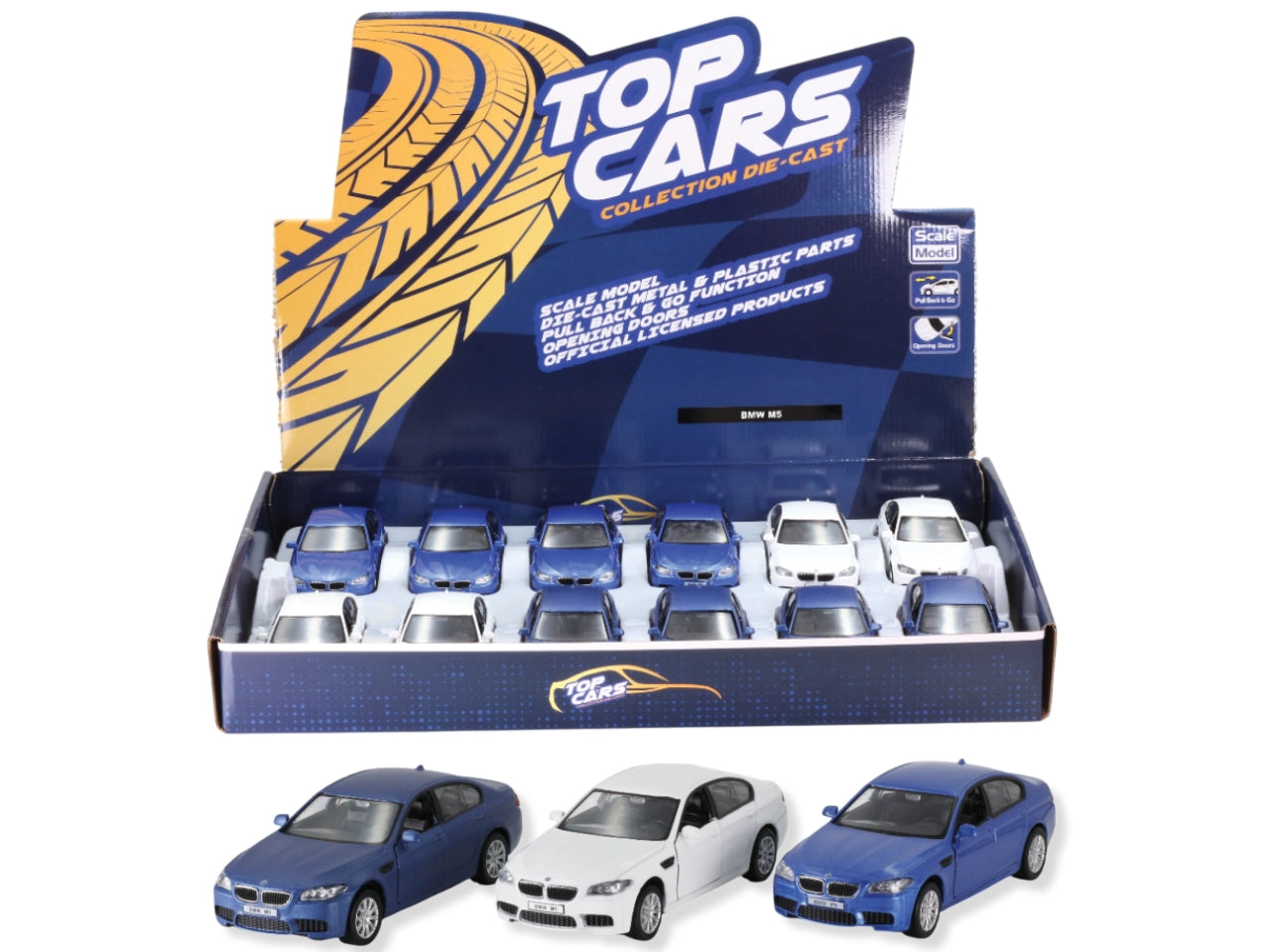 Auto Bmw M5 matte blue